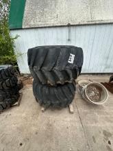 (2) 48 X 31.00-20 Skidder Tires With Rims