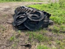 Approx (4) 5ft X 10ft Triple Layer Forestry Teramats