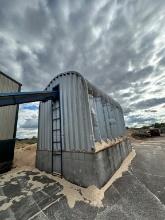 14 Ft X 22ft Quonset Building With One Open End