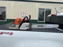 Stihl MS 660 Chain Saw 24inch Bar. Runs Well