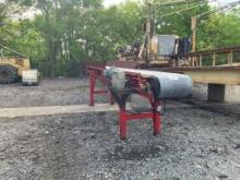 Belt Conveyor 24inch X 25ft With Electric Drive. Not Installed. Located At 1602 Musser St., Muscatin