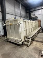 Vacutherm Vacupress Model WP4000  22ft Long  (Inside Dimension) Vacuum Kiln With 52ft Of Track (Outs
