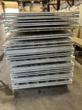 22ft 11 1/2inch X 4ft (37) Aluminum Heat Plates For VP4000 Vacuum Kiln