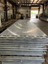 17ft x 4ft (33) Aluminum Heat Plates For Vacutherm Vacupress VP2500 (Plates New In 2023)