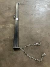 Spanner Bar For Hoisting Housing Heat Plates Using Electric Hoist. Made From 4inch X 2inch Steel