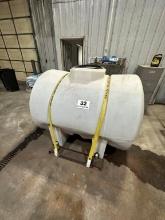 Approx 500 Gallon Horizontal Plastic Water Tank: Located At 1602 Musser St., Muscatine, IA