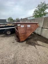 4 Yard 4000lbs Self Dumping Waste Hopper: Located At 1602 Musser St., Muscatine, IA