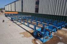 Green Chain 8ft 10inch X 42ft 5 Strand With C55B Rooftop Chain And Electric Drive. This Lot Will Not