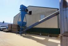 Self-Contained Cyclone Dust Collector With Blower, 12inch Airlock Feeder, Unit Is 5ft X 5ft Includes