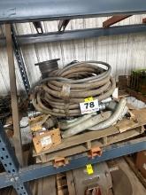 Pallet With Assortment Of Electrical Flexible Conduit And Fittings