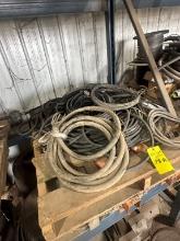 Pallet With Corded Wire