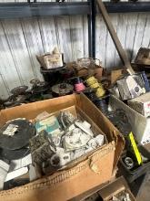 Pallet With New Assorted Gauge Electrical Wire And Related Items