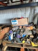 Pallet With An Assortment Of New And Used Bearings