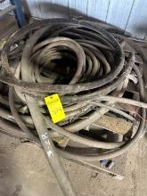 Pallet With An Assortment Of Hydraulic Hoses