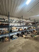 50ft Of 4ft Wide X 14ft Tall Pallet Racking (9)Sections, Sells With No Contents