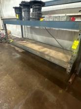 36inch X 112inch Steel Frame Work Bench With Wood Top