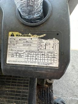 Unicarries 6000 Lb Forklift Model PFD60MS, Open Rops, 47inch Forks With Side Shift, Solid Tires, Die
