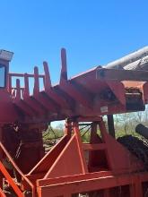 Morbark 20ft Infeed Log Trough With Track Chain, Hyd Drive