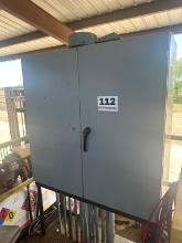 Electrical Control Cabinet With 7-1/2 Hp VFD And Multiple Small Hp Motor Drives (Electrical Part Of