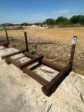 48inch X 90inch Steel Tie/Lumber Cart