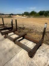 48inch X 90inch Steel Tie/Lumber Cart