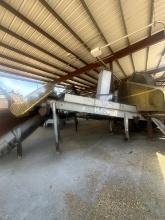 45inch X 24ft Covered Belt Conveyor On Incline With Electric Drive