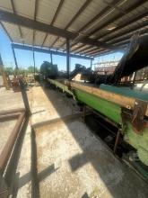 Precision 30inch X 43ft X 13inch Deep Vibratory Conveyor With 5ft Fiberglass Section, Dust Screen Wi