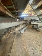 Webster 24inch X 58ft X 10inch Deep Vibratory Conveyor With Drive (Bolted To Embedded Steel For Easy
