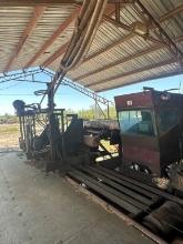 Meadows Left Hand Circular Mill With 2 Head Block Carriage 54ft Track, Carriage Drive, Operator Cab