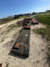 24inch X 11ft Belt Transfer Conveyor, No Drive