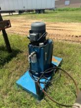 5hp 3 Phase Hyd Power Pak (Used To Run Belt Conveyors On Baker DBL End Trim Saws). Not Installed. Lo
