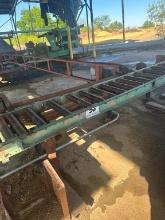 14inch X 10ft Gravity Rollcase (Part Of Tie Cut And Sort System) Note This Rollcase Is Welded To Emb
