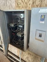 Electrical Cabinet Containing A Size 3 Reduced Voltage Starter, Multiple Small Hp Motor Starters Wit