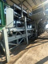 Dynamic Action 24inch X 26ft X 15inch Deep Balanced Vibratory Conveyor With 14inch X 24inch Transiti