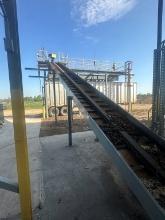 56ft Barn Sweep Conveyor Counterclockwise Rotation With Electric Drive (Feeds Single Bay Over Head L
