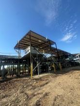 Steel  Canopy 108ft Over All Length With 30ft Of Canopy 34ft Wide And 78ft Is 24ft Wide. Canopy Is C