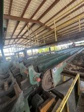 Cooper 5 Strand Log Deck 8ft 6inch X 47ft With Log Loader, Electric Drive, Substructure To Ground An
