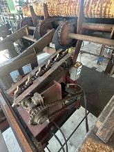 Meadows 36inch Chain Log Turner With No Control Valve (Controls Sell With Lot 67)