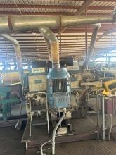 2012 Jocar  Vertical Double Arbor Slab Recovery Gang Rip Saw, Model MDHM 200/160F S/N 222, 85 KW(114
