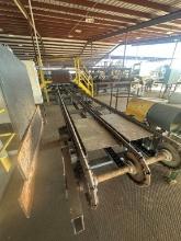 3 Strand 30inch X 28ft Collector/Transfer Deck With C55A Roof Top Chain. Stops, Electric Drive(Part