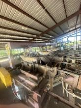 Cornell Model 7-2004 Multi-Saw Trimmer With 4 Heads And Electrical Controls Note Unit Is Missing Lat