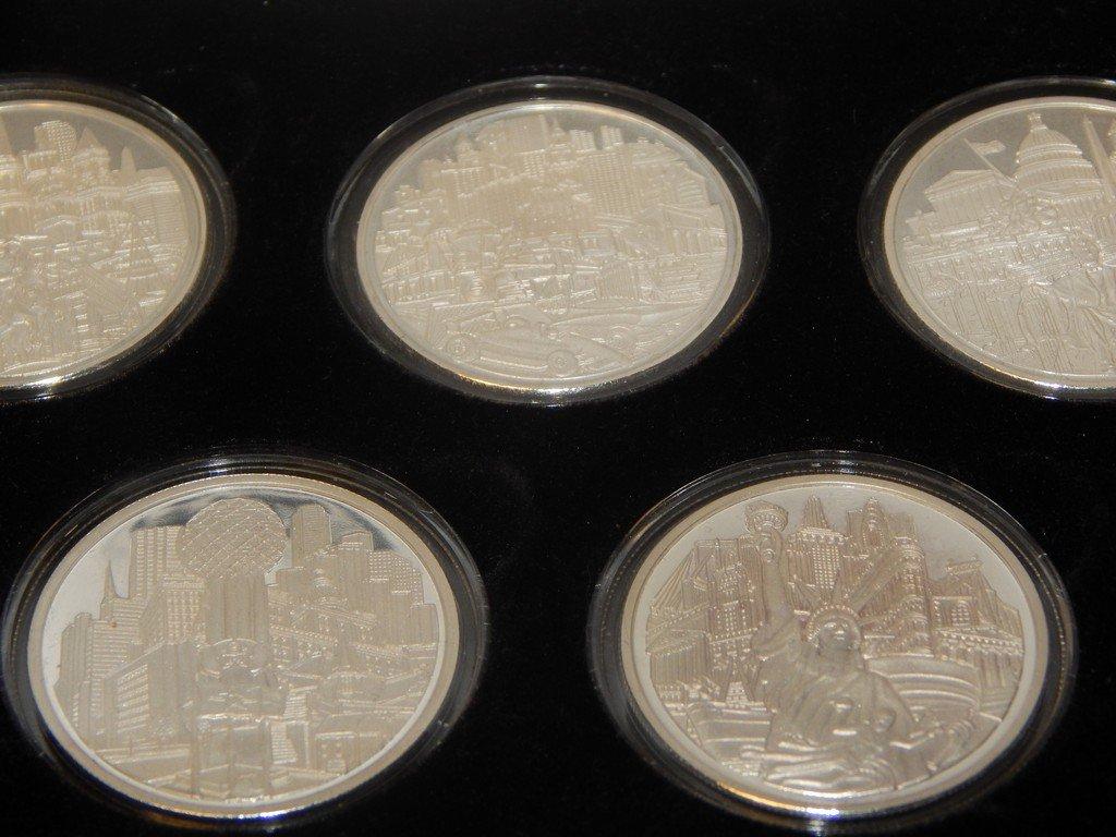 9 SILVER COIN SET FOR 1994 WORLD CUP