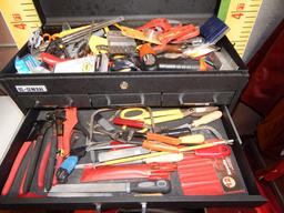 US GENERAL 3 PC STACKING TOOLBOX FULL OF TOOLS