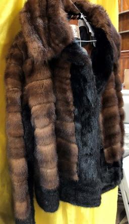 BROWN FUR COAT BY JANET FURS