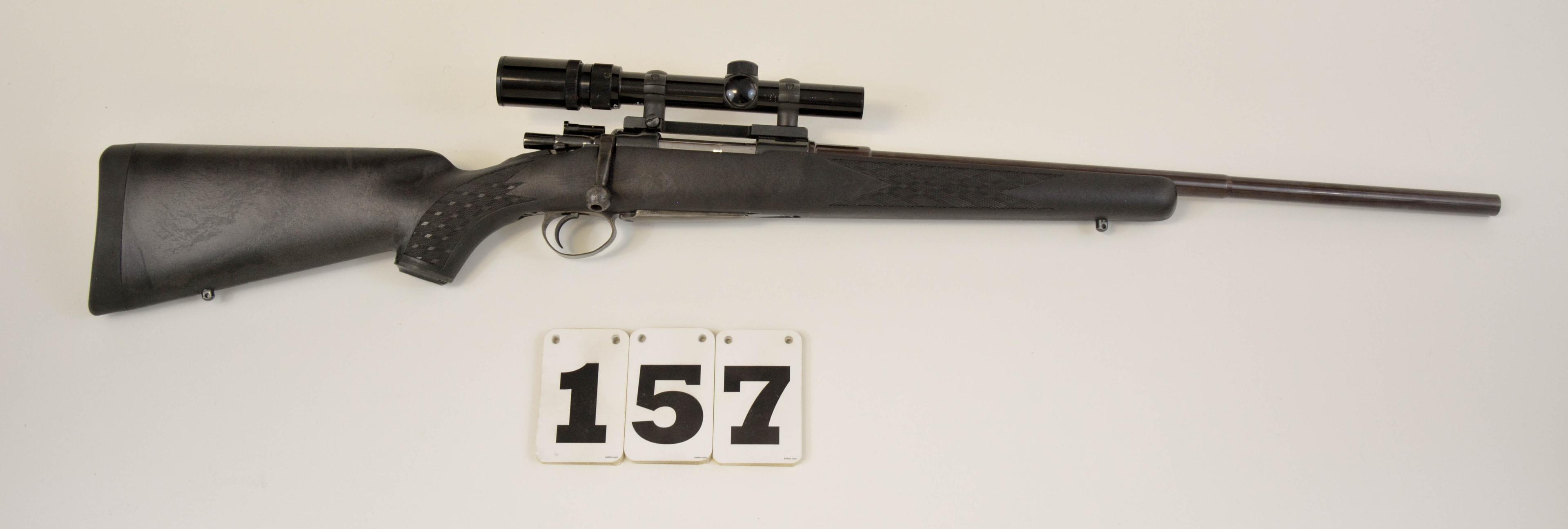 Mauser 96 Custom Sporterized 7x57 Bolt Rifle, Black syn. Stock, Bushnell 1 1/2-4 1/2 power scope