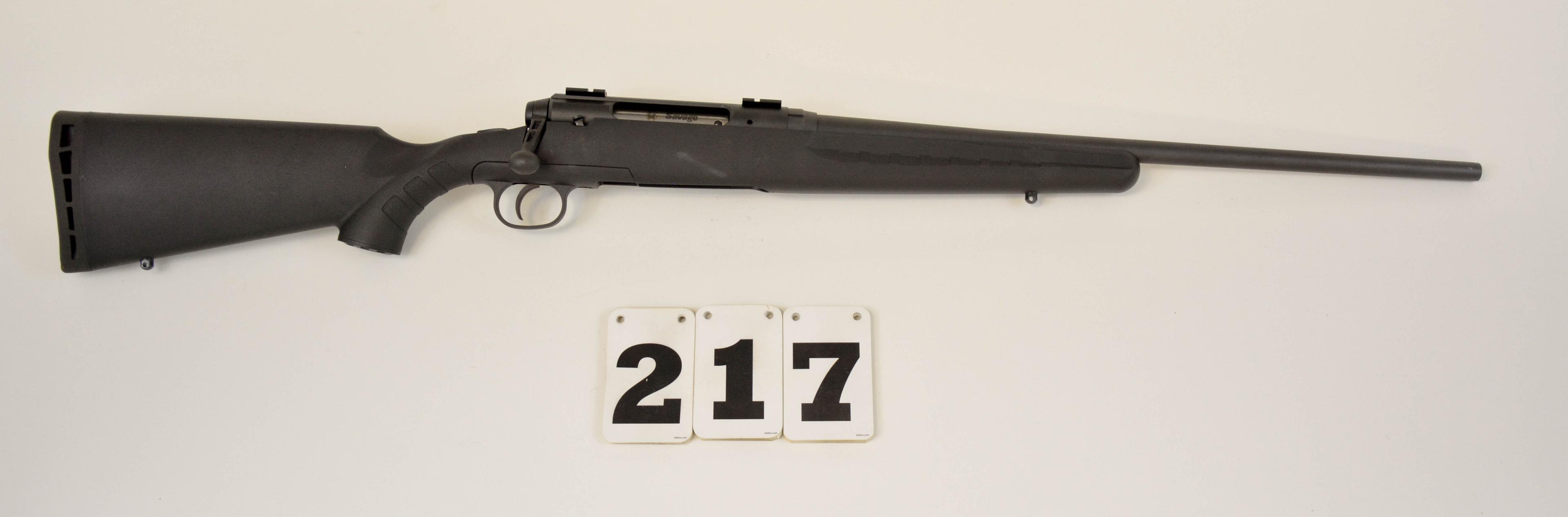 Savage Axis 270 Bolt Rifle, #H866642, w/clip, Black on black, As new
