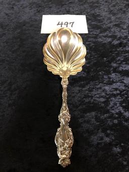 Sterling Serving Spoon - 9", 3.82 Ozt