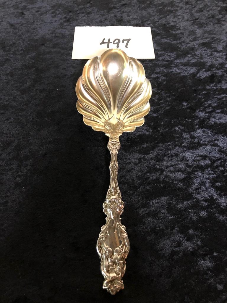 Sterling Serving Spoon - 9", 3.82 Ozt