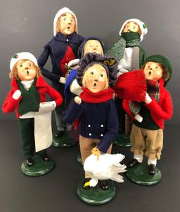 6 Byers' Choice Carolers