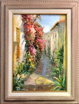 Oil On Canvas - Signed, 17½"x21½"